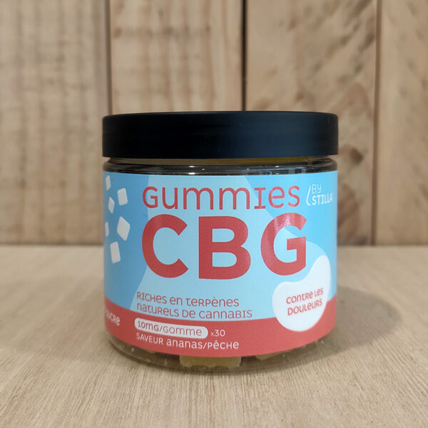 Gummies CBG – ByStilla – Ananas pêche