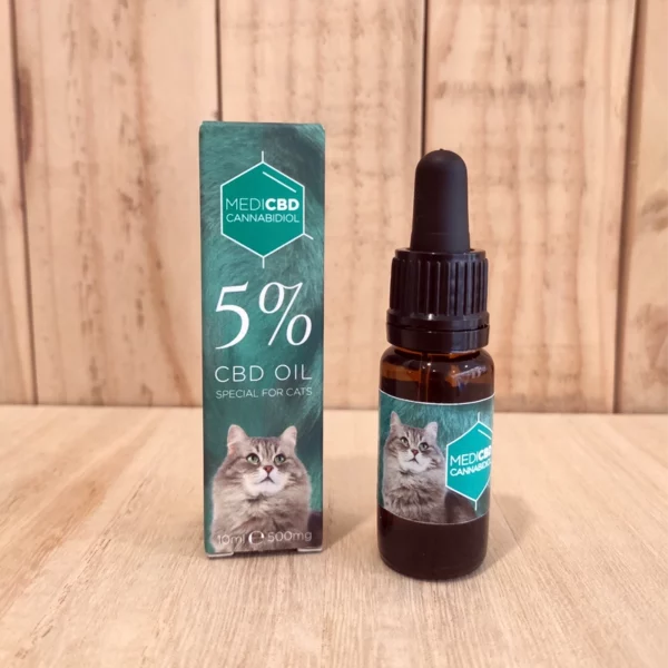 Huile CBD pour chat (5%)