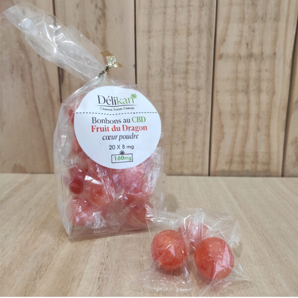 Bonbons CBD Délikan – Fruit du dragon