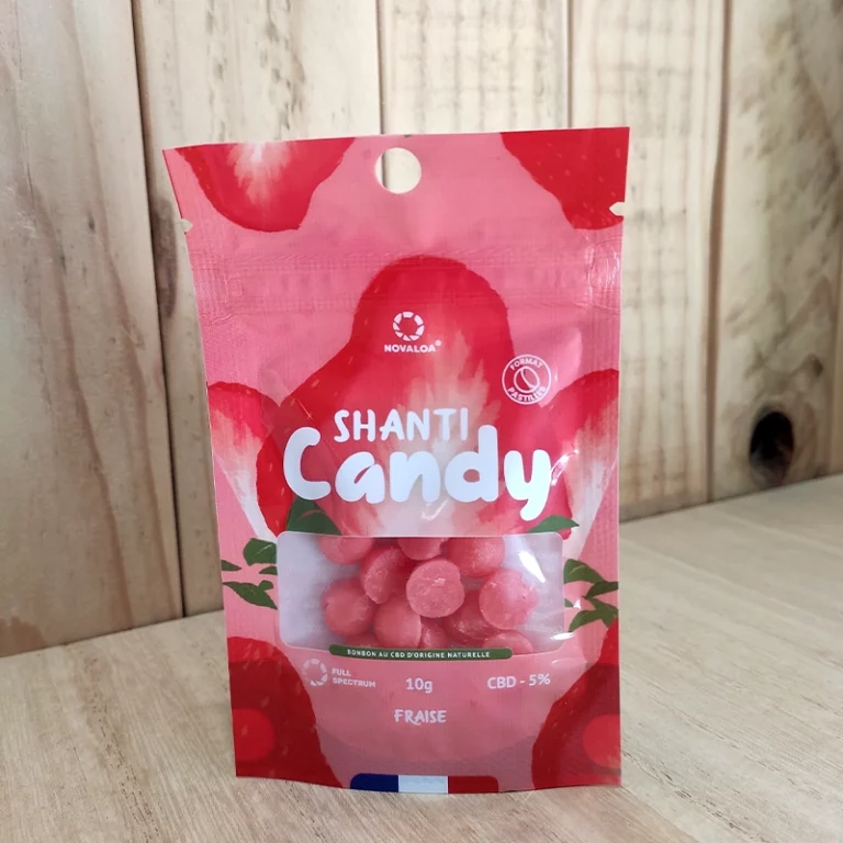 Shanti Candy fraise bonbons cbd naturel full spectrum livraison france