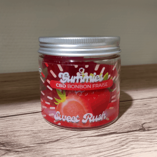Gummies au CBD à la fraise (10mg)