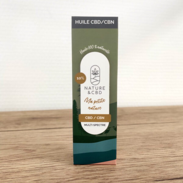 Huiles CBD CBN – Multi spectre 10%