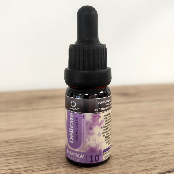 Huile délicate CBD – Arôme Cassis