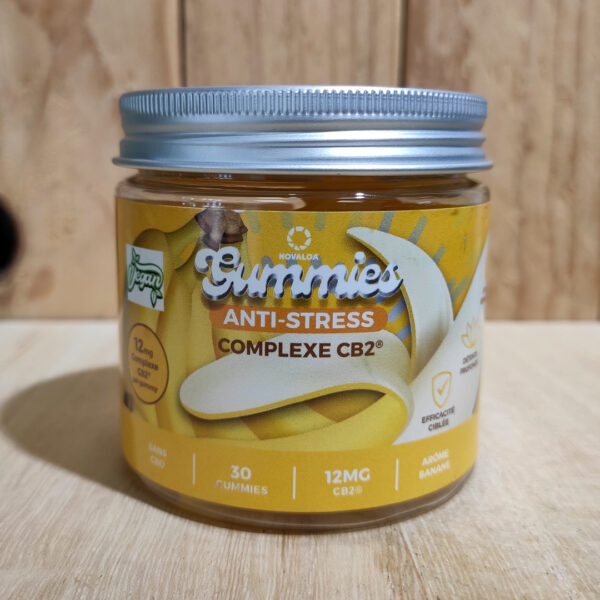 Gummies antistress CB2 - Banane